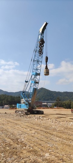 广东台山市三合镇生猪养殖建设项目二标段土石方工程建设项目地基强夯工程